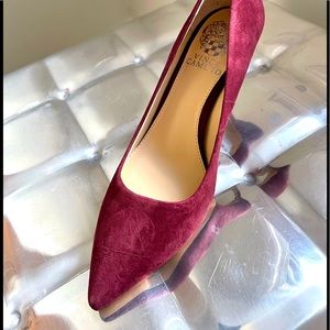 Vince Camuto Cabernet Suede Pumps